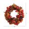 24" Maple, Berries & Pinecone Fall Wreath